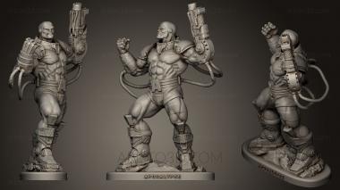 Figurines heroes, monsters and demons (STKM_0415) 3D model for CNC machine